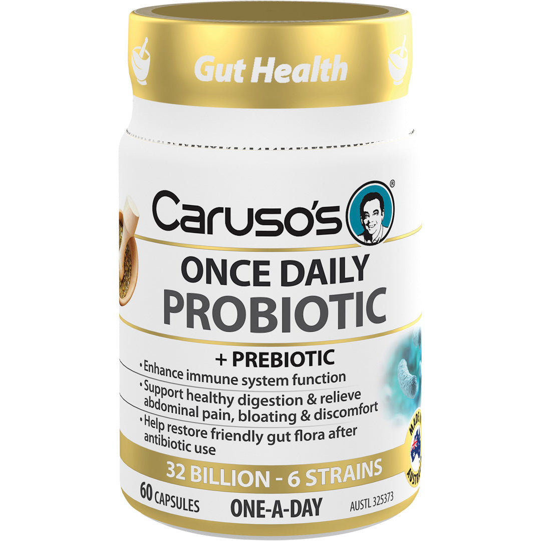 Caruso s Once Daily Probiotic Evelyn Faye Nutrition