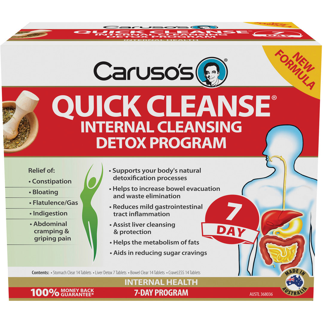 Caruso s Quick Cleanse Detox Kit Evelyn Faye Nutrition