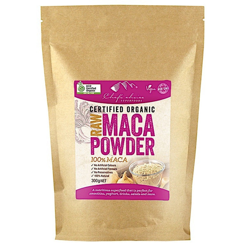 Chefs Choice Certified Organic Raw Maca Powder Evelyn Faye Nutrition 0208