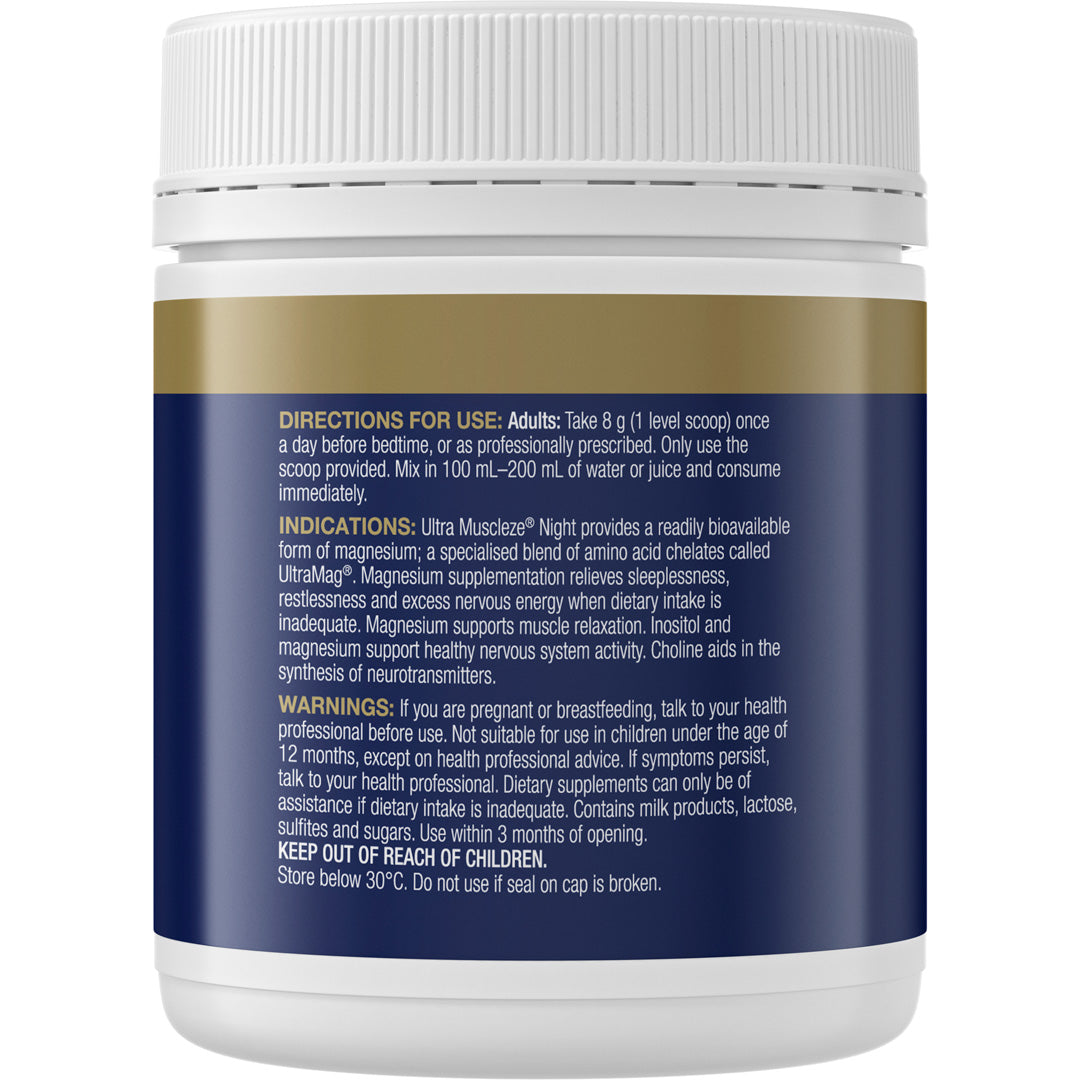 BioCeuticals Ultra Muscleze Night