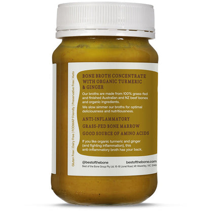 Best Of The Bone Broth Concentrate Organic Turmeric & Ginger