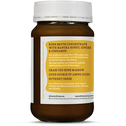 Best Of The Bone Broth Concentrate Manuka Honey, Ginger & Cinnamon