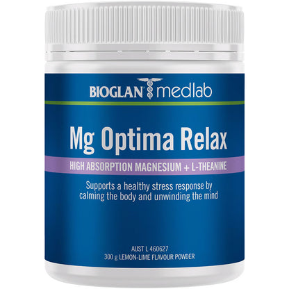 Bioglan Medlab Mg Optima Relax