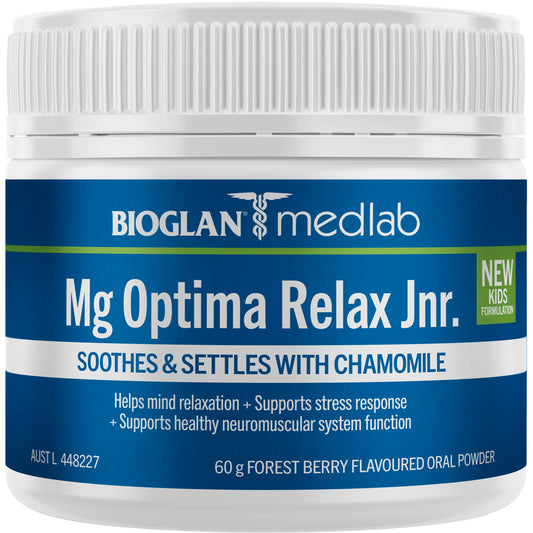 Bioglan Medlab Mg Optima Relax Jnr.