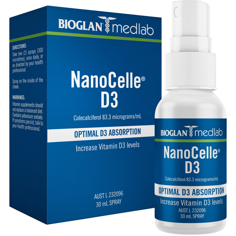 Bioglan Medlab NanoCelle D3 – Evelyn Faye Nutrition