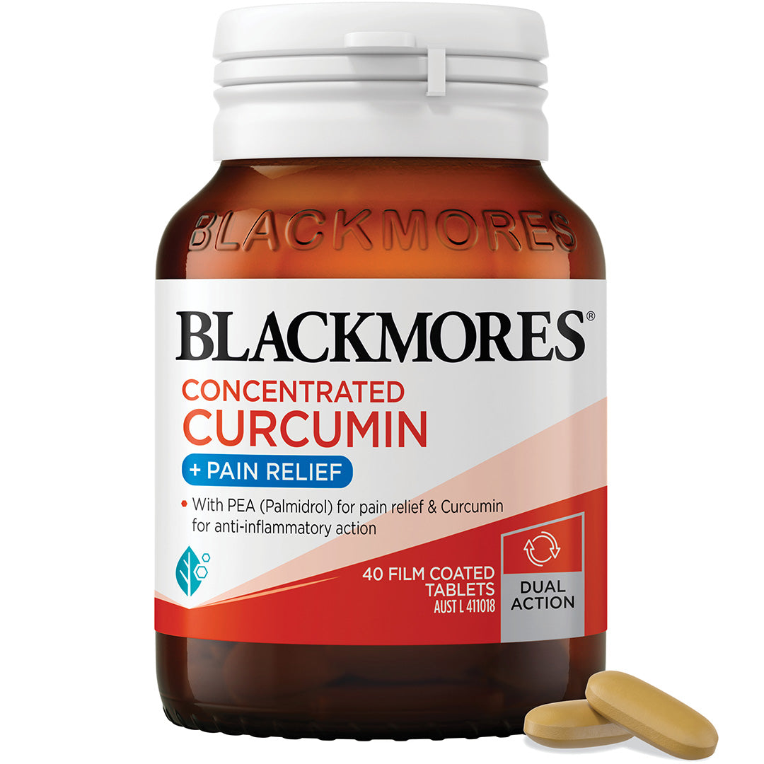 Blackmores Concentrated Curcumin + Pain Relief – Evelyn Faye Nutrition