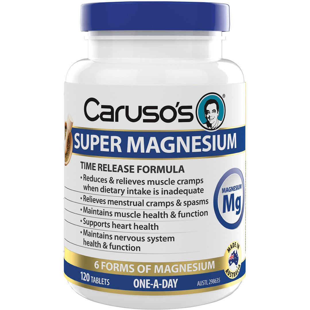 Caruso s Super Magnesium Evelyn Faye Nutrition