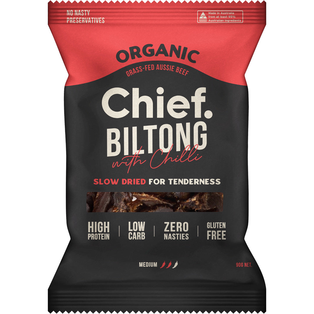 Chief Organic Beef Biltong