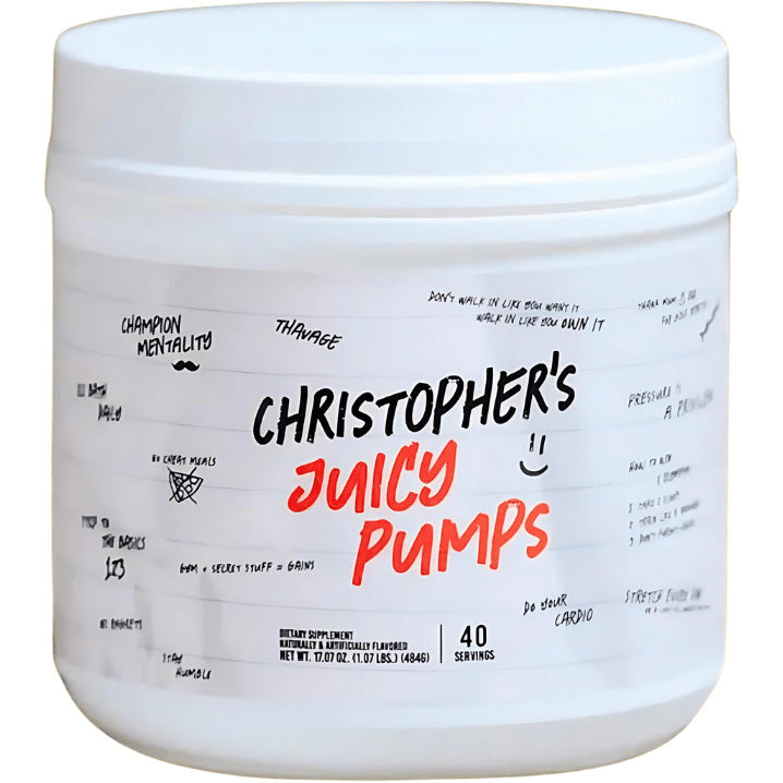 Raw Nutrition CBum Christopher's Juicy Pumps