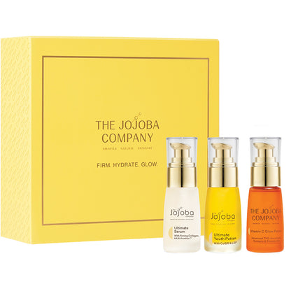 The Jojoba Company Firm. Hydrate. Glow. 2024 Holiday Set