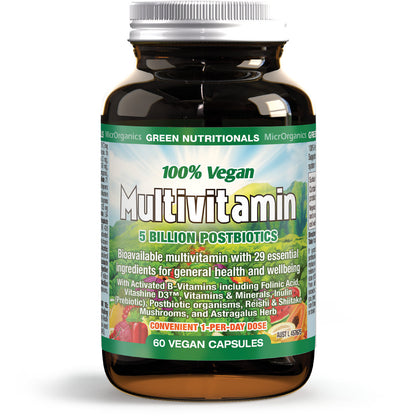 Green Nutritionals 100% Vegan Multivitamin