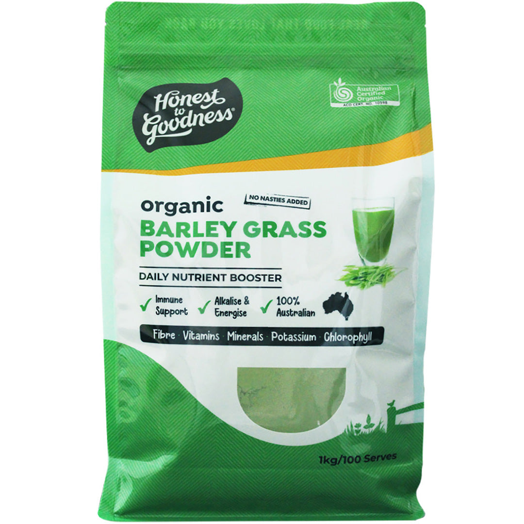 Honest to Goodness Organic Barley Grass Powder