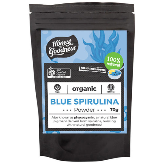 Honest to Goodness Organic Blue Spirulina Powder