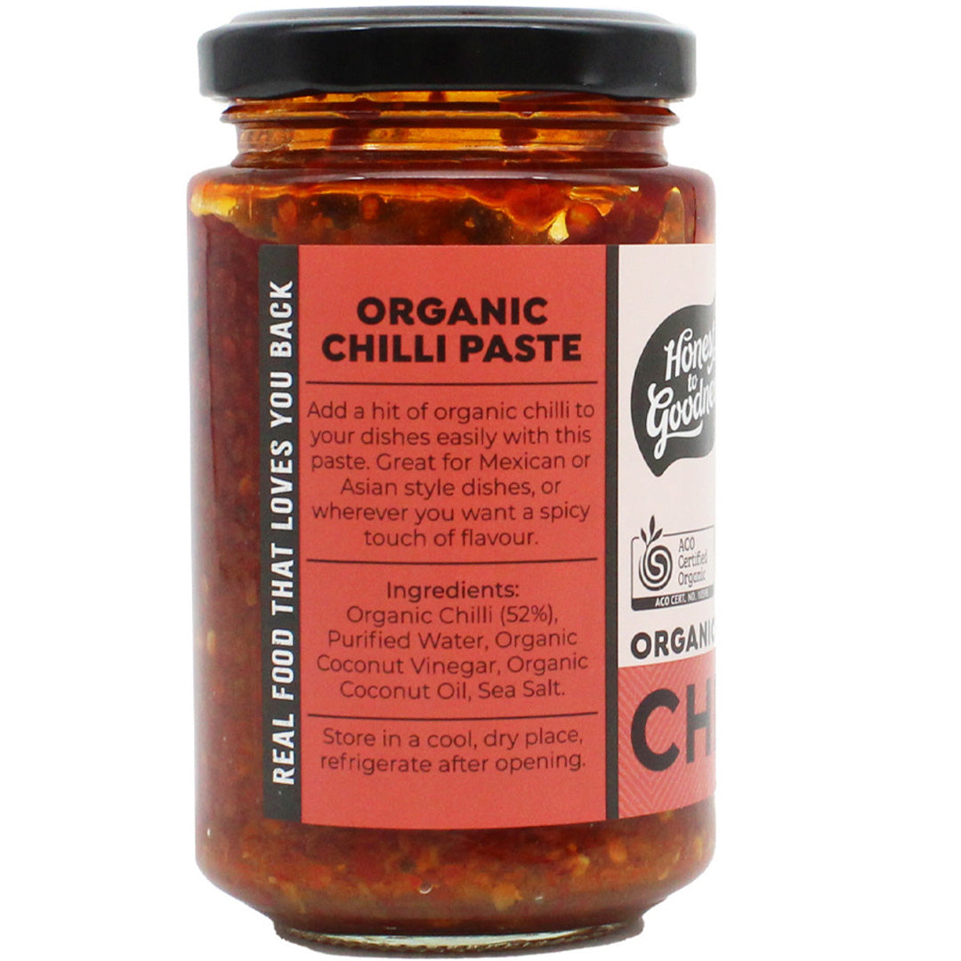 Honest to Goodness Organic Chilli Paste