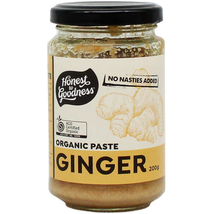 Honest to Goodness Organic Ginger Paste