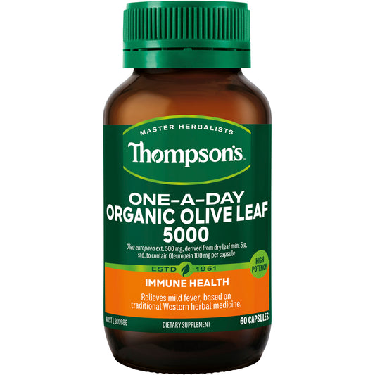 Thompson's One-A-Day Organic Olive Leaf 5000