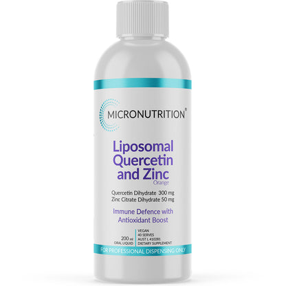 Micronutrition Liposomal Quercetin and Zinc