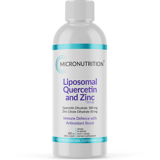Micronutrition Liposomal Quercetin and Zinc