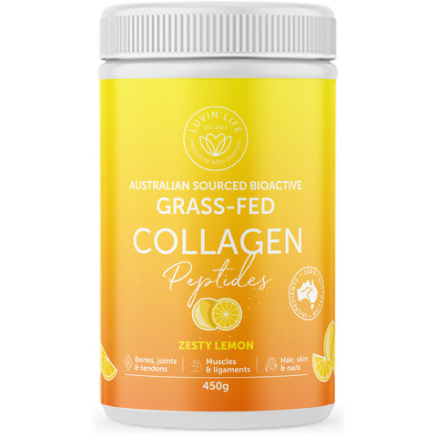 Luvin Life Australian Sourced Bioactive Grass-Fed Collagen Peptides