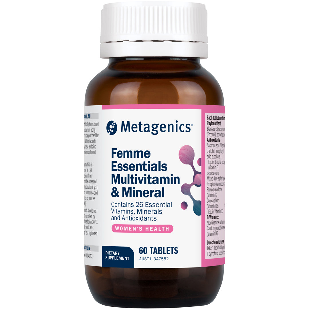 Metagenics Femme Essentials Multivitamin and Mineral