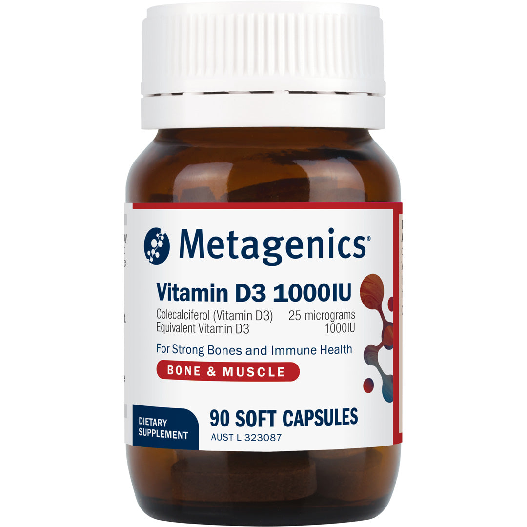 Metagenics Vitamin D3 1000IU