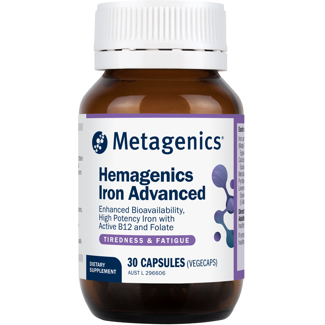 Metagenics Hemagenics Iron Advanced