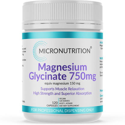 Micronutrition Magnesium Glycinate 750mg