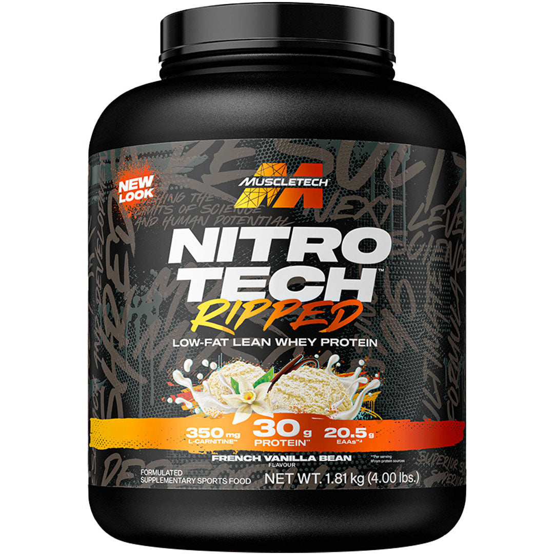 MuscleTech Nitro Tech Ripped Low-Fat Lean Whey Protein