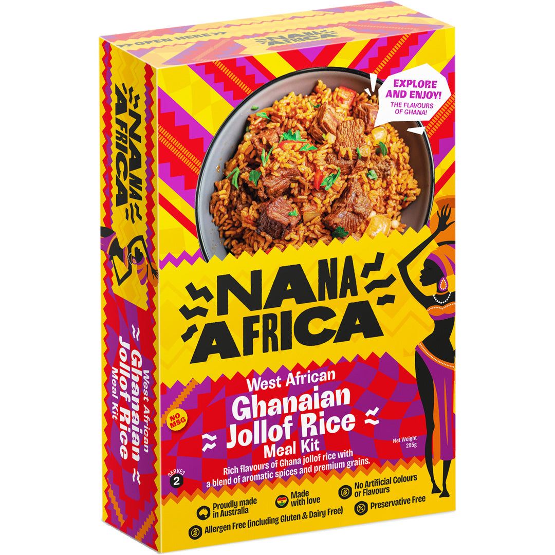 Nana Africa West African Ghanaian Jollof Rice Meal Kit