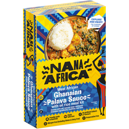 Nana Africa West African Ghanaian Palava Sauce Meal Kit