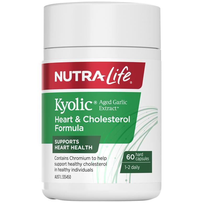 Nutra-Life Kyolic Aged Garlic Extract Heart & Cholesterol Formula