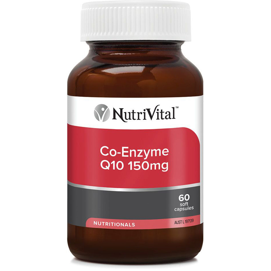 NutriVital Co-Enzyme Q10 150mg