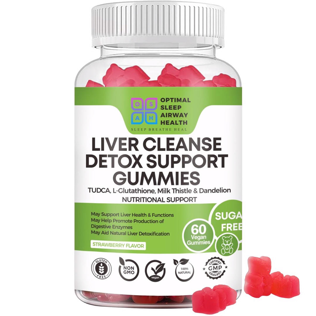 Optimal Sleep Airway Health Liver Cleanse Detox Support Gummies