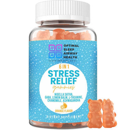 Optimal Sleep Airway Health Stress Relief Gummies