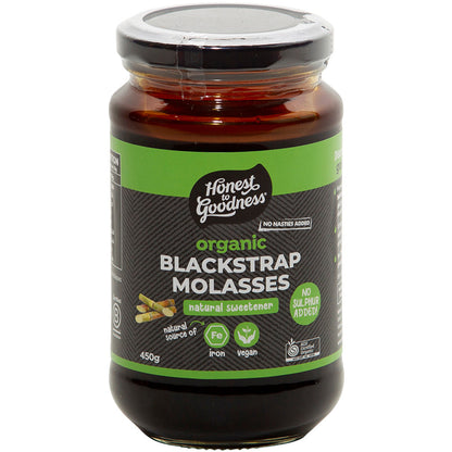 Honest to Goodness Organic Blackstrap Molasses