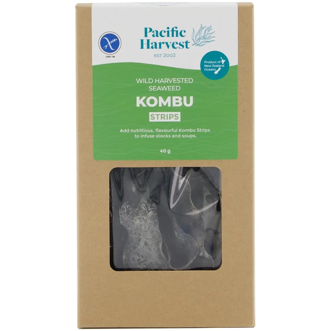 Pacific Harvest Kombu Seaweed Strips (Wild Harvested)