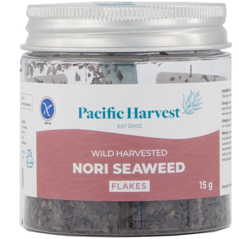 Pacific Harvest Nori Seaweed Flakes (Wild Harvested)