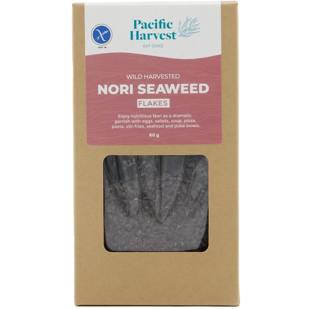 Pacific Harvest Nori Seaweed Flakes (Wild Harvested)