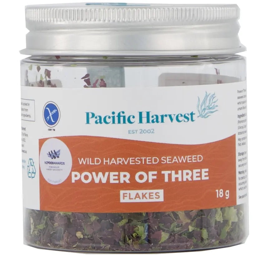 Pacific Harvest Power of Three Seaweed Flakes