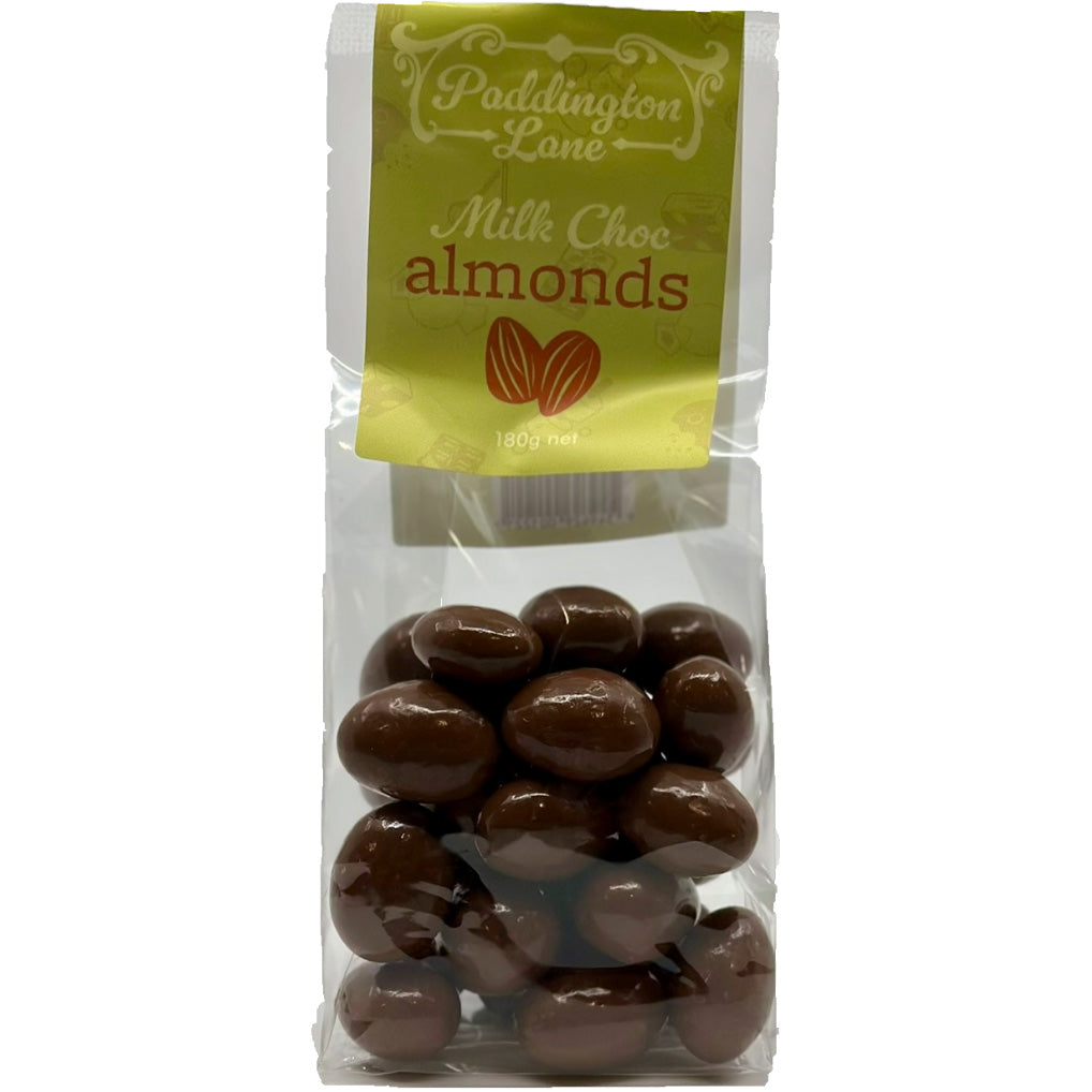 Paddington Lane Milk Choc Almonds