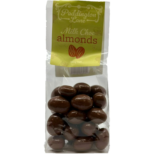 Paddington Lane Milk Choc Almonds