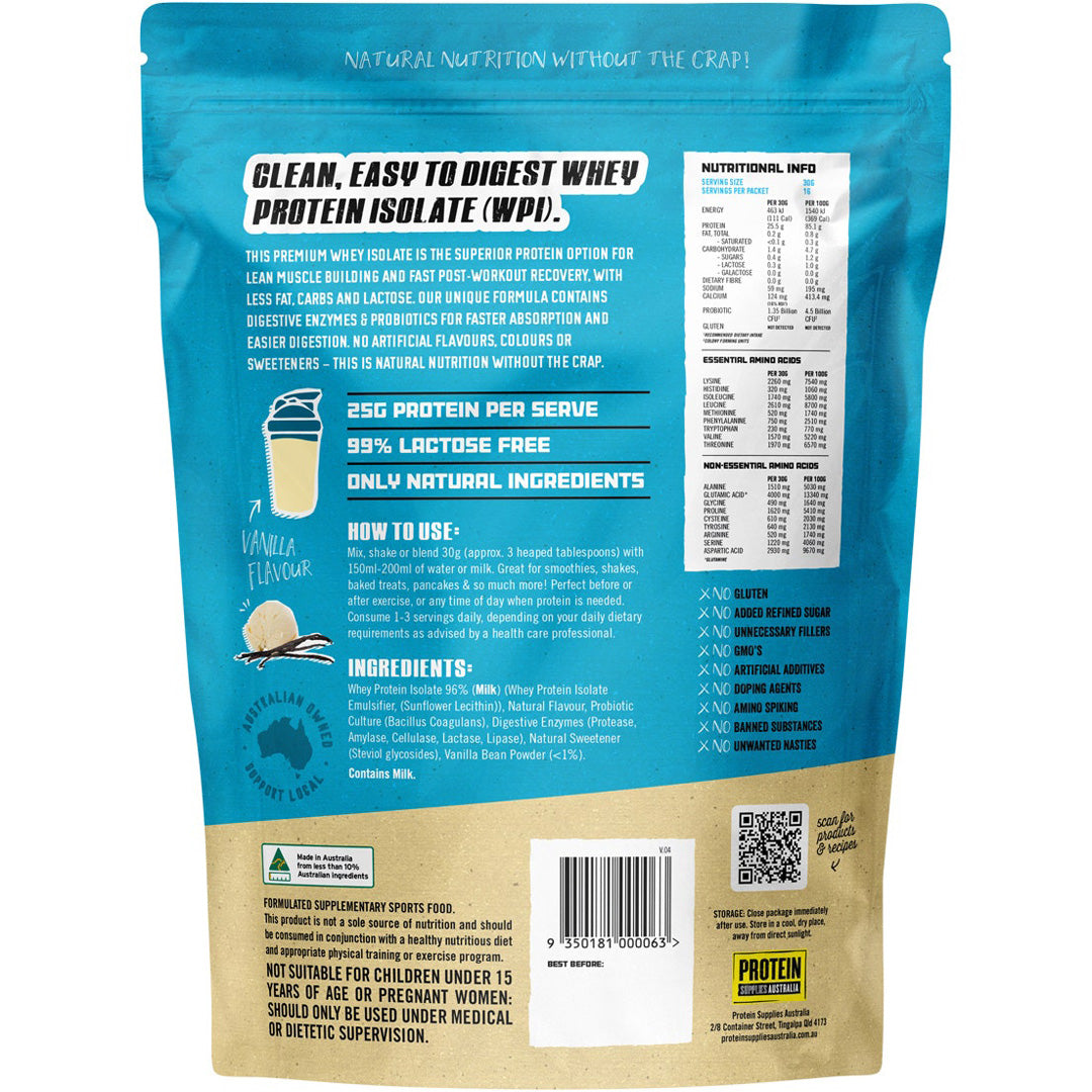 Protein Supplies Australia WPI