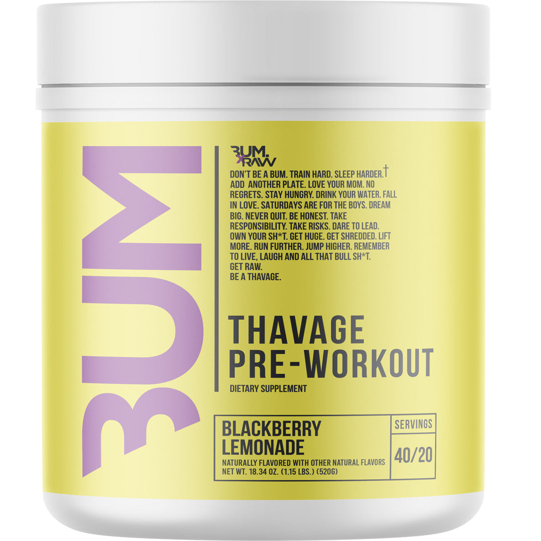 Raw Nutrition CBum Thavage Pre-Workout