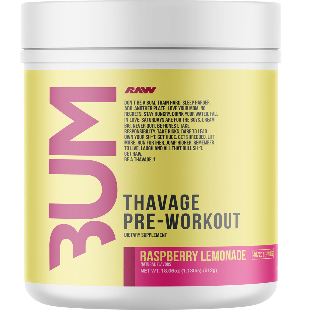 Raw Nutrition CBum Thavage Pre-Workout