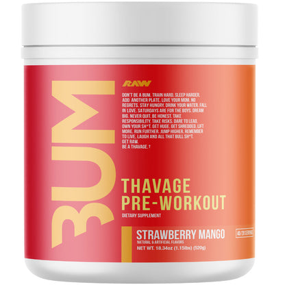 Raw Nutrition CBum Thavage Pre-Workout