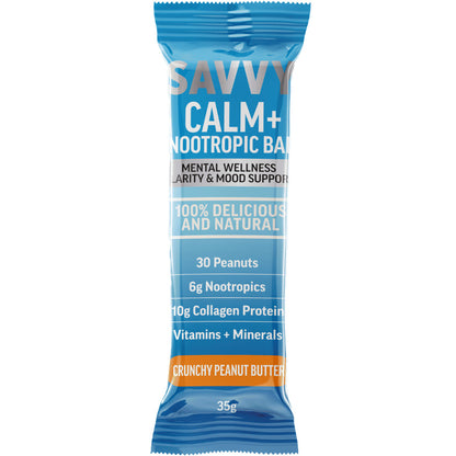 Savvy CALM+ Nootropic Bar