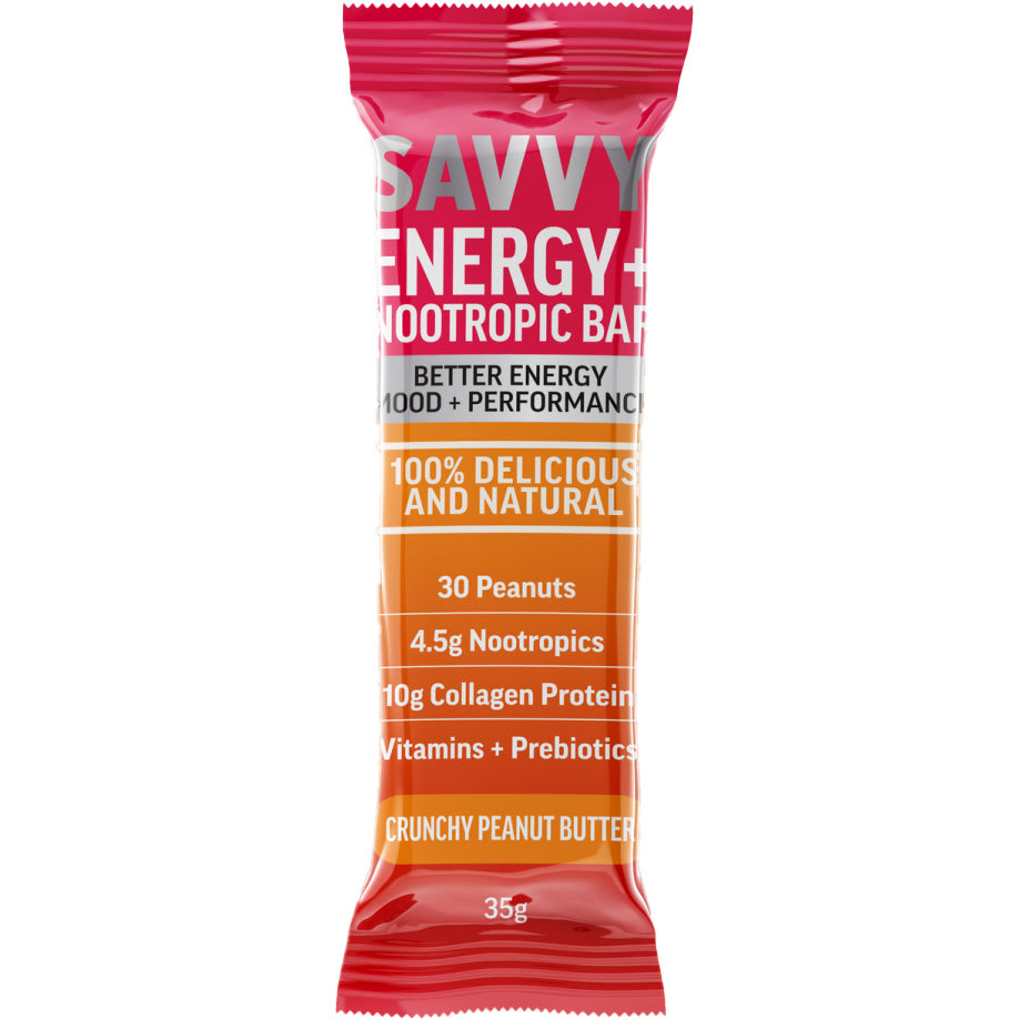 Savvy ENERGY+ Nootropic Bar