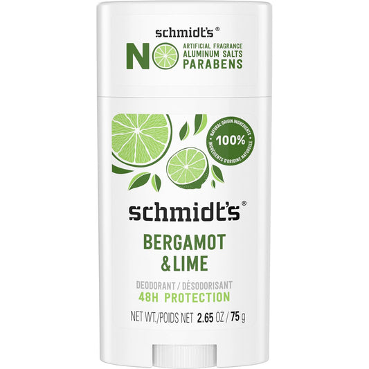 Schmidt's Bergamot + Lime Deodorant