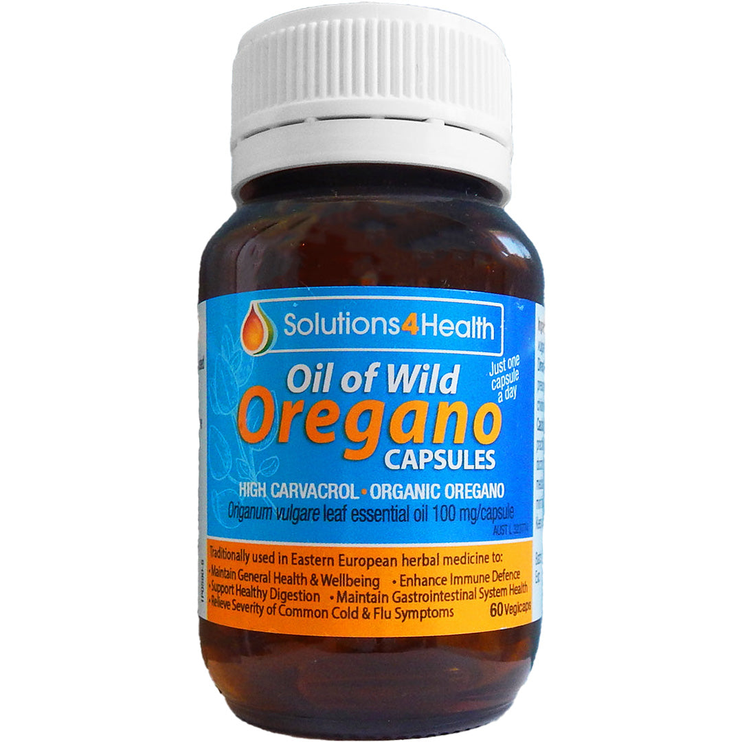 Solutions 4 Health Oil of Wild Oregano Capsules