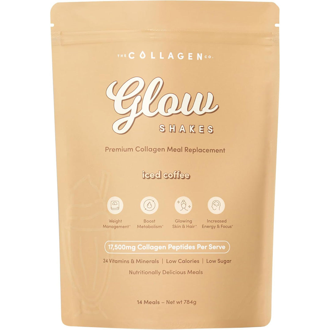 The Collagen Co. Glow Shakes Collagen Meal Replacement